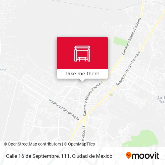 Calle 16 de Septiembre, 111 map
