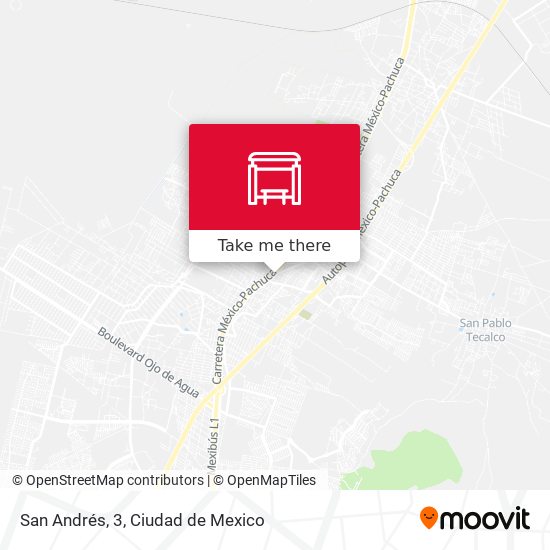 San Andrés, 3 map