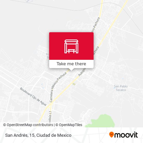 San Andrés, 15 map
