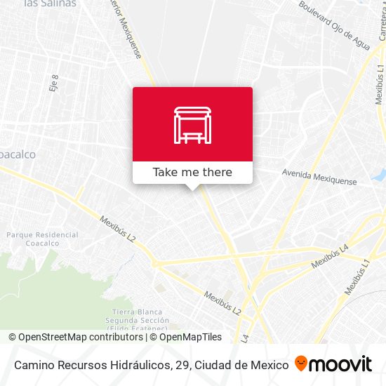 Mapa de Camino Recursos Hidráulicos, 29