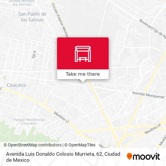 Avenida Luis Donaldo Colosio Murrieta, 62 map