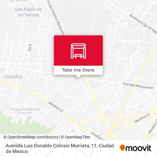 Mapa de Avenida Luis Donaldo Colosio Murrieta, 11