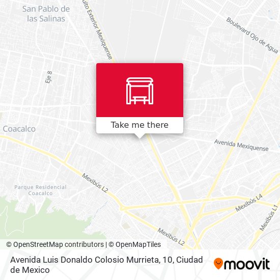 Avenida Luis Donaldo Colosio Murrieta, 10 map