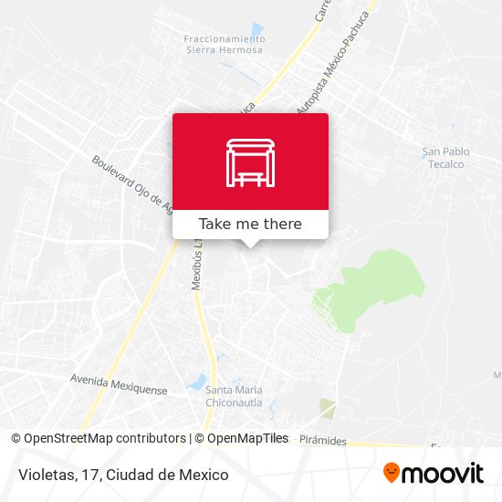 Violetas, 17 map