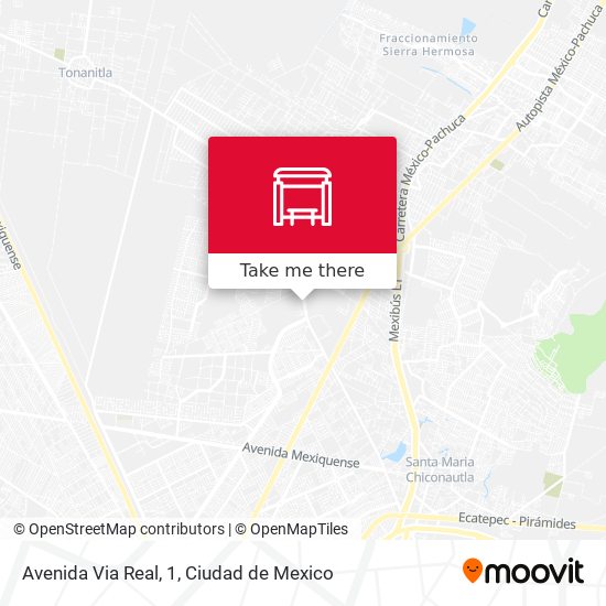 Avenida Via Real, 1 map