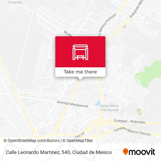 Calle Leonardo Martinez, 540 map