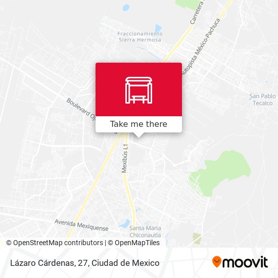 Lázaro Cárdenas, 27 map