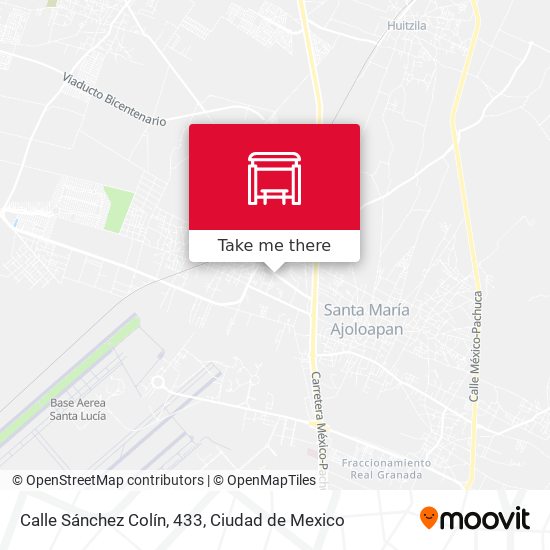 Calle Sánchez Colín, 433 map