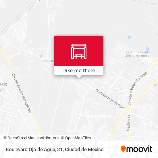 Boulevard Ojo de Agua, 31 map