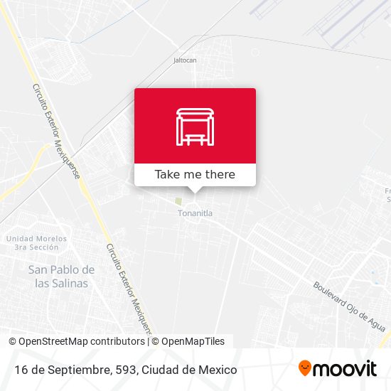 Mapa de 16 de Septiembre, 593