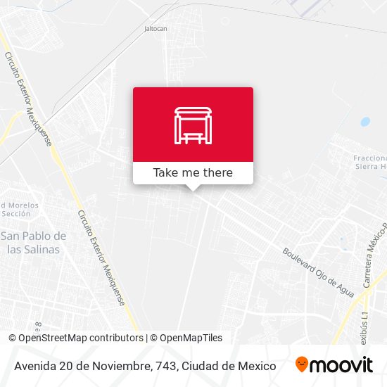 Avenida 20 de Noviembre, 743 map