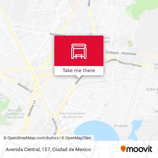 Mapa de Avenida Central, 157