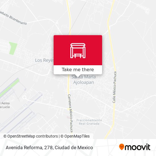 Avenida Reforma, 278 map
