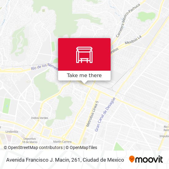 Avenida Francisco J. Macin, 261 map