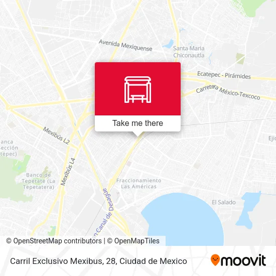 Carril Exclusivo Mexibus, 28 map