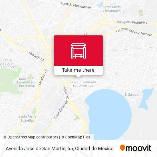 Avenida Jose de San Martin, 65 map