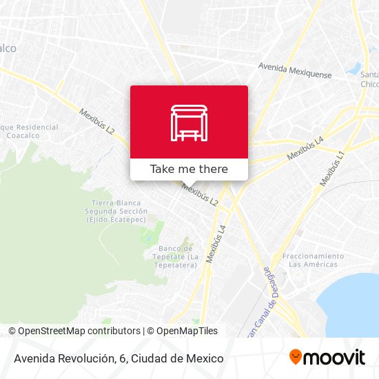 Avenida Revolución, 6 map