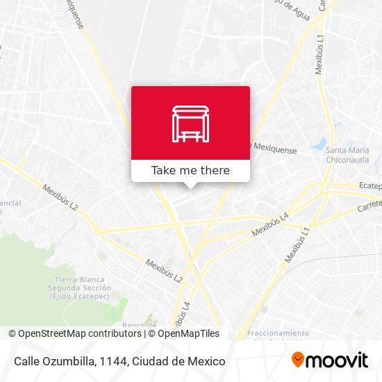 Calle Ozumbilla, 1144 map