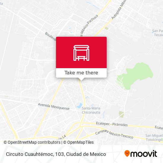 Mapa de Circuito Cuauhtémoc, 103