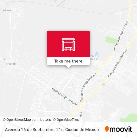 Avenida 16 de Septiembre, 21c map