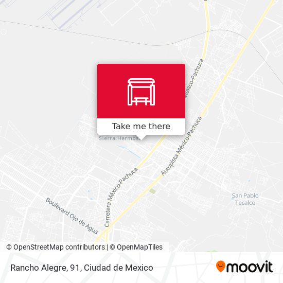 Rancho Alegre, 91 map