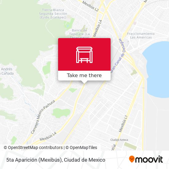 Mapa de 5ta Aparición (Mexibús)