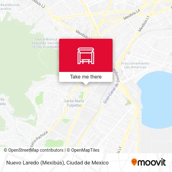 Nuevo Laredo (Mexibús) map