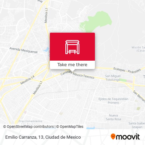 Emilio Carranza, 13 map