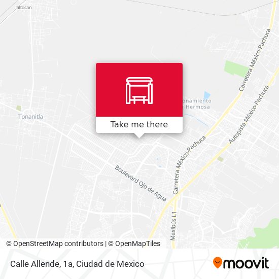 Calle Allende, 1a map