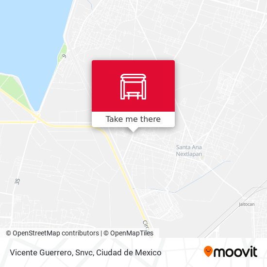 Mapa de Vicente Guerrero, Snvc