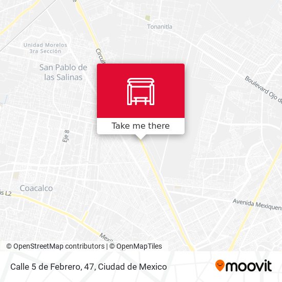 Calle 5 de Febrero, 47 map