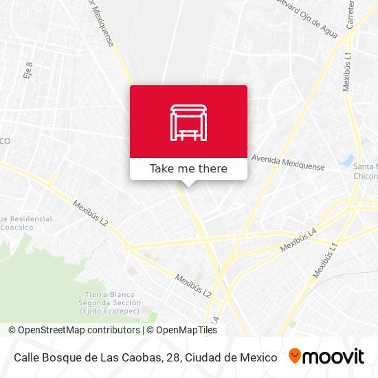 Calle Bosque de Las Caobas, 28 map