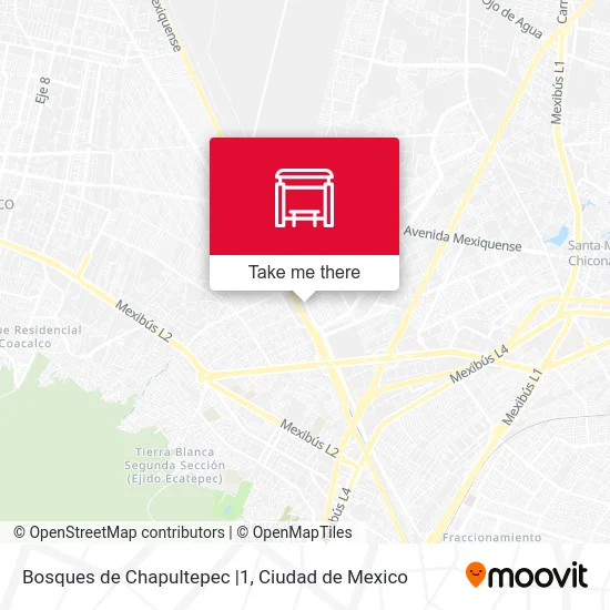 Bosques de Chapultepec |1 map