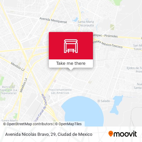 Avenida Nicolás Bravo, 29 map