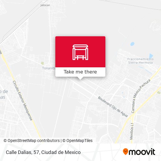 Calle Dalias, 57 map