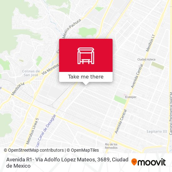 Avenida R1- Vía Adolfo López Mateos, 3689 map