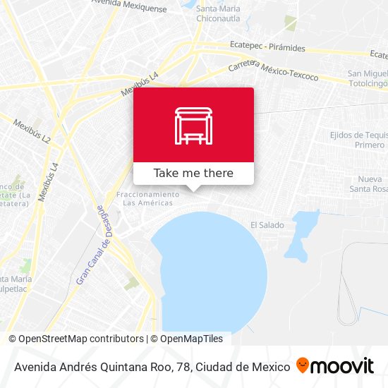 Avenida Andrés Quintana Roo, 78 map