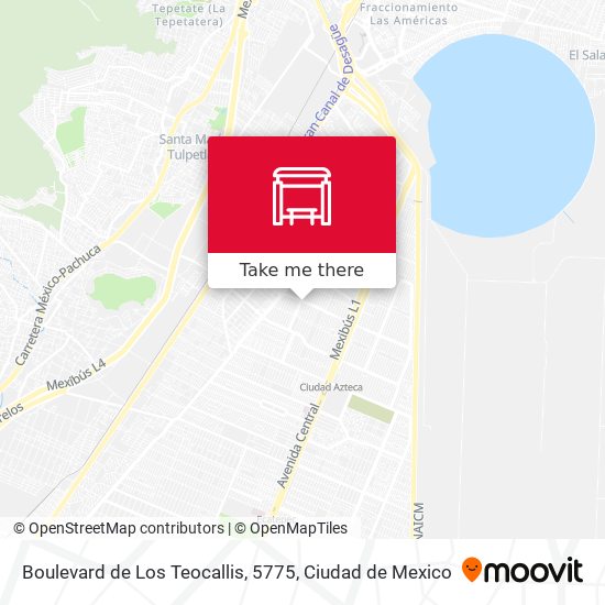 Mapa de Boulevard de Los Teocallis, 5775