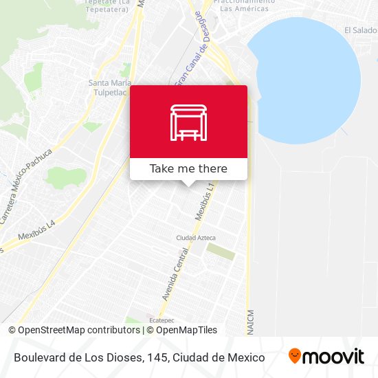 Boulevard de Los Dioses, 145 map