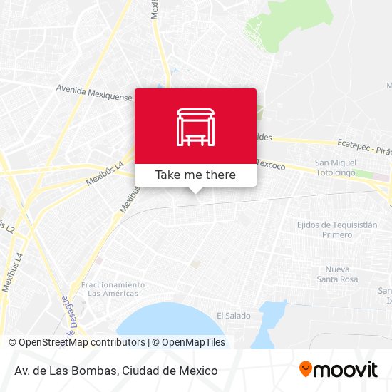 Mapa de Av. de Las Bombas