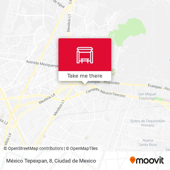 Mapa de México Tepexpan, 8