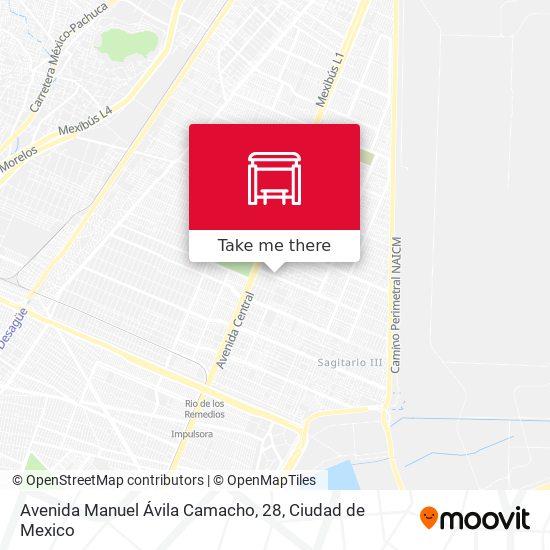 Avenida Manuel Ávila Camacho, 28 map