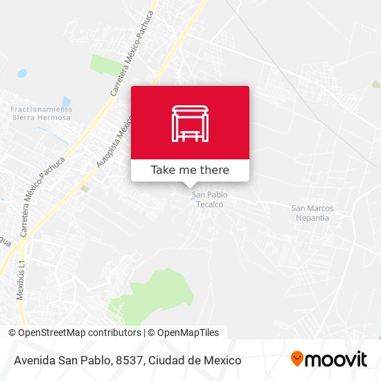 Avenida San Pablo, 8537 map