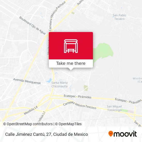 Calle Jiménez Cantú, 27 map