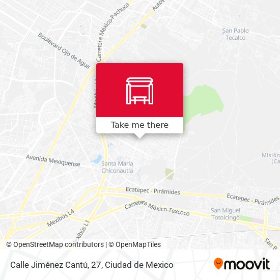 Calle Jiménez Cantú, 27 map