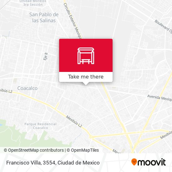 Francisco Villa, 3554 map