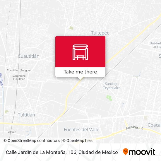 Calle Jardín de La Montaña, 106 map
