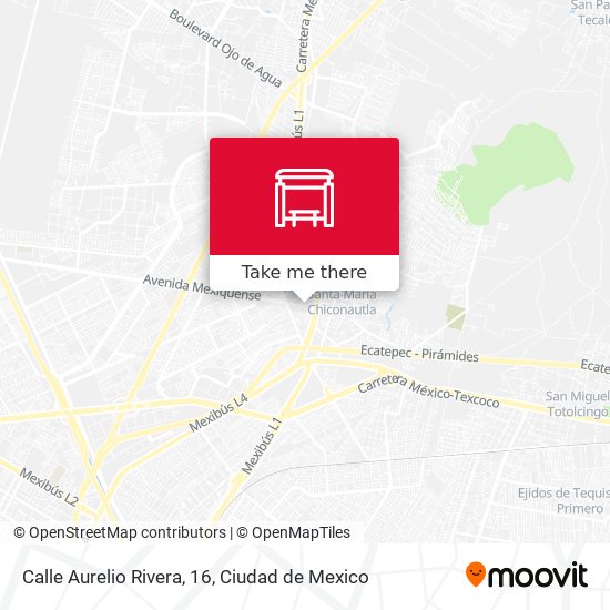 Calle Aurelio Rivera, 16 map