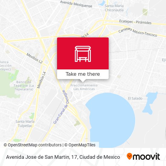 Mapa de Avenida Jose de San Martin, 17