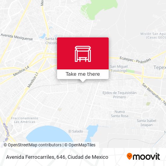 Avenida Ferrocarriles, 646 map